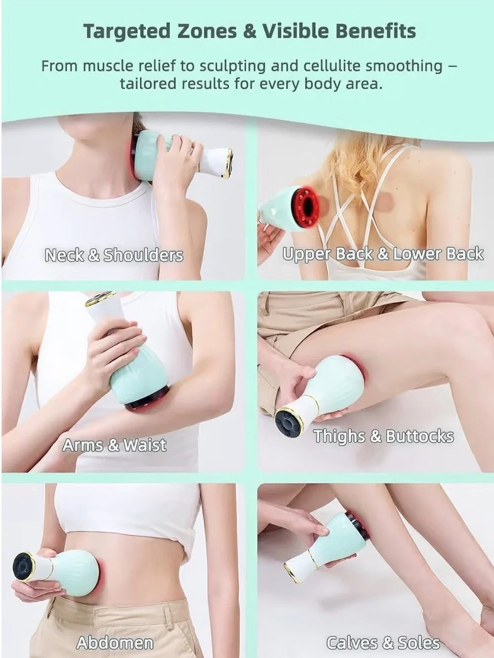 Electric Lymphatic Drainage Massager with Pulse Therapy